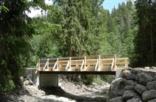 Neubau Brücke Harzisboden